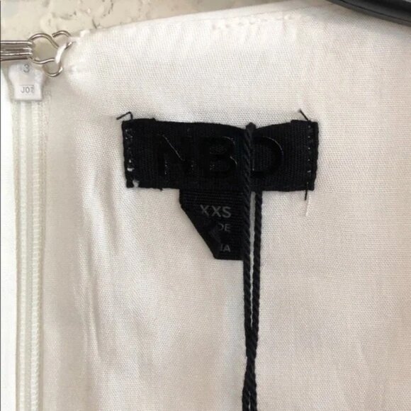 NBD 4Fia Long Sleeve Top in White, NWT, Size XS - Picture 3 of 7